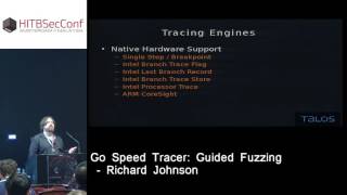 #HITB2016AMS D2T2 - Go Speed Tracer   Guided Fuzzing - Richard Johnson screenshot 5