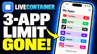 Full NEW LiveContainer IOS 27 - Unlimited Sideloading Without 3-App Limits Update
