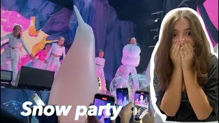 ПОПАЛА НА SNOW PARTY KIDS ❄️/ подарила вике шоу подарок🎙️/меня пропиарила вики шоу🫢