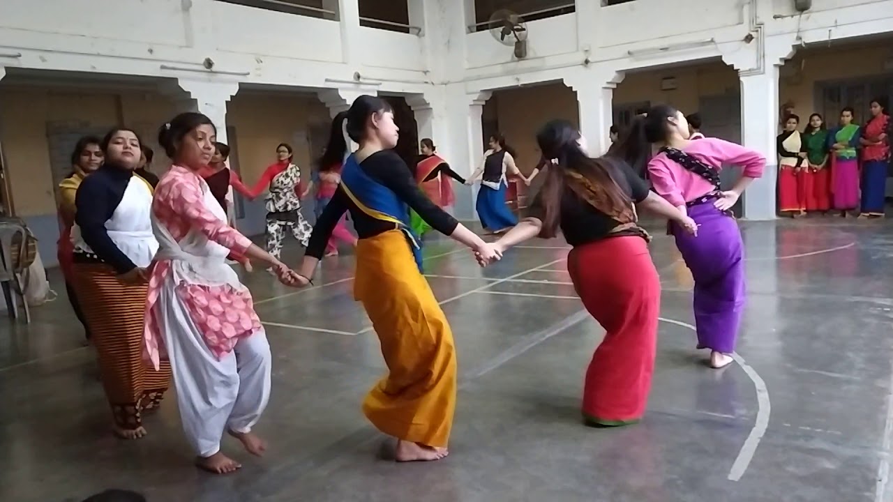 Manipuri folk dance YouTube