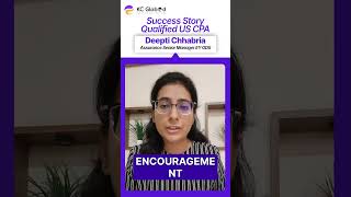 From Ca To Us Cpa - Deepti Chhabria, Urance Senior Manager, Ey Gds