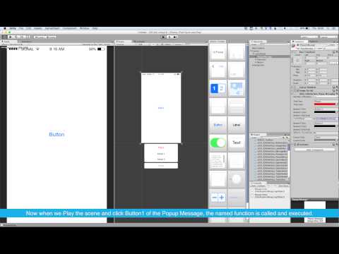 iOS for Unity UI Asset - Lesson 14 - Popup Message & Message Box