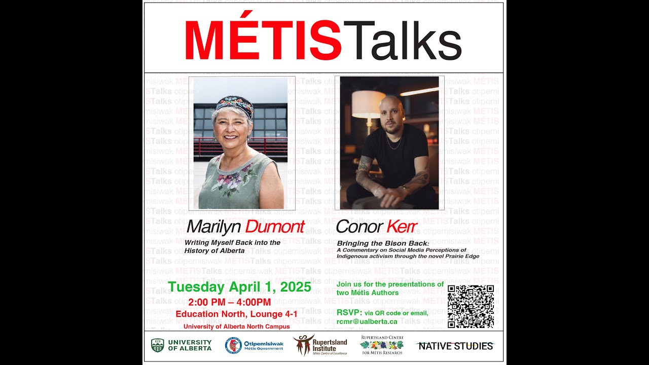 MÉTIS Talks April 1, 2025 Conor Kerr