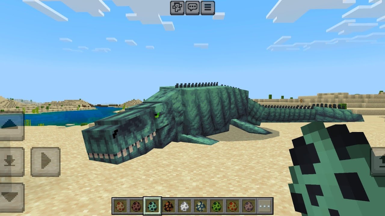 Dinosaurs The Lost World ADDON in Minecraft PE