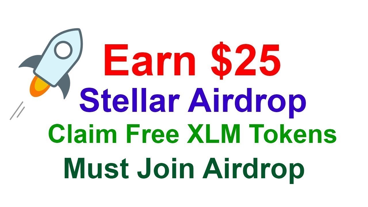 Супер Airdrop! Как получить 25$ на кошелёк в монете Stellar?! Не пропусти!