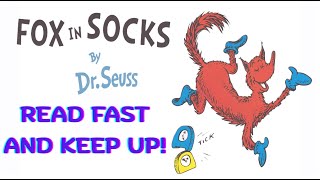 Fox in Socks | Fast Read-Aloud Fun | Tongue Twister Challenge for Kids