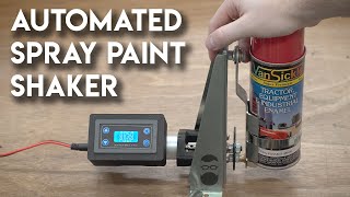 DIY Automatic Motorized Paint Shaker!