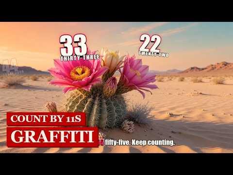Count by 11s Graffiti Song | Skip Counting to 132