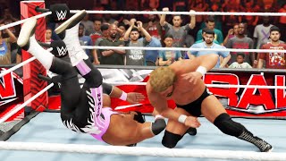 WWE 2K23 - Ted Dibiase vs Bret "The Hitman" Hart - Gameplay (PS5 UHD) [4K60FPS] screenshot 4