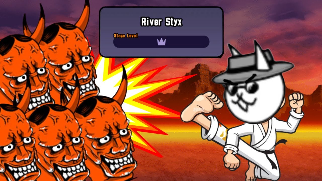 Tôi Sử Dụng Chiến Thuật Chết Não Cân 5 Hannya Trong River Styx Abyssal Stage. The Battle Cats