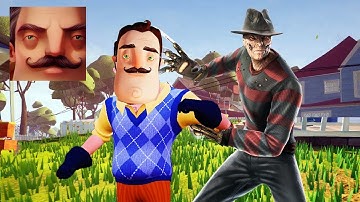 Hello Neighbor - My New Neighbor Freddy Krueger Act 2 Random Gameplay Walkthrough
