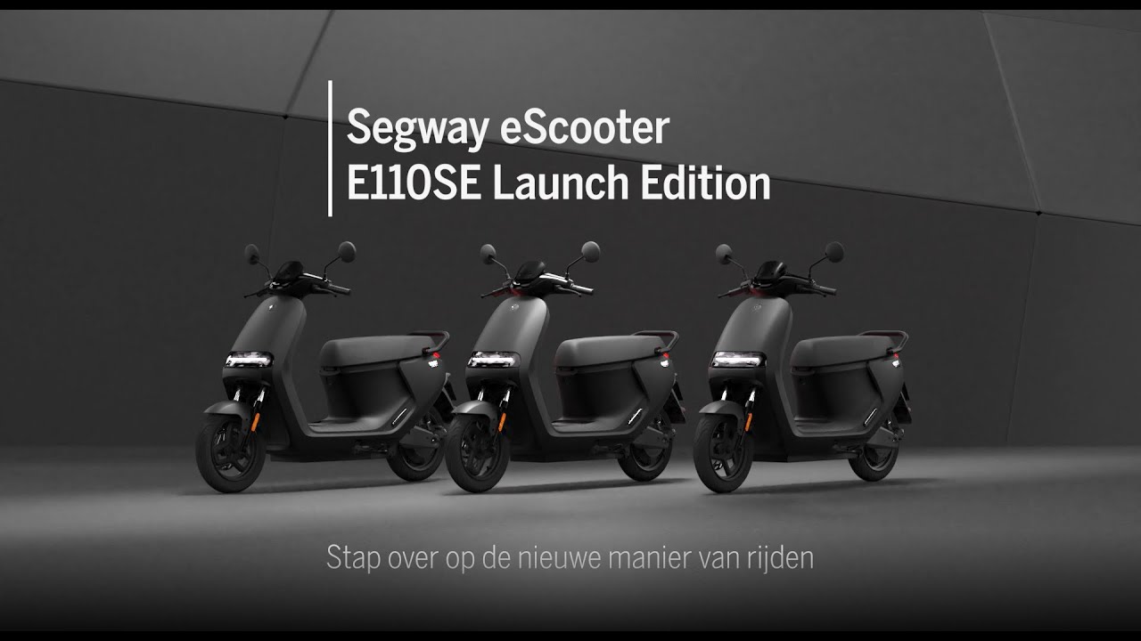 Segway eScooter E110SE versnelt je avontuur!