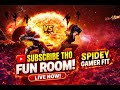 🔥 FF LIVE | Subscribe Chesina Vallaki Fun Room 😎 | Spidey Gamer Fit