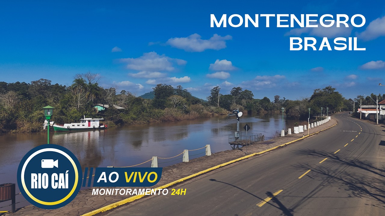 🔴Rio Caí - Montenegro / "rio abaixo" - AO VIVO 24H【2026】