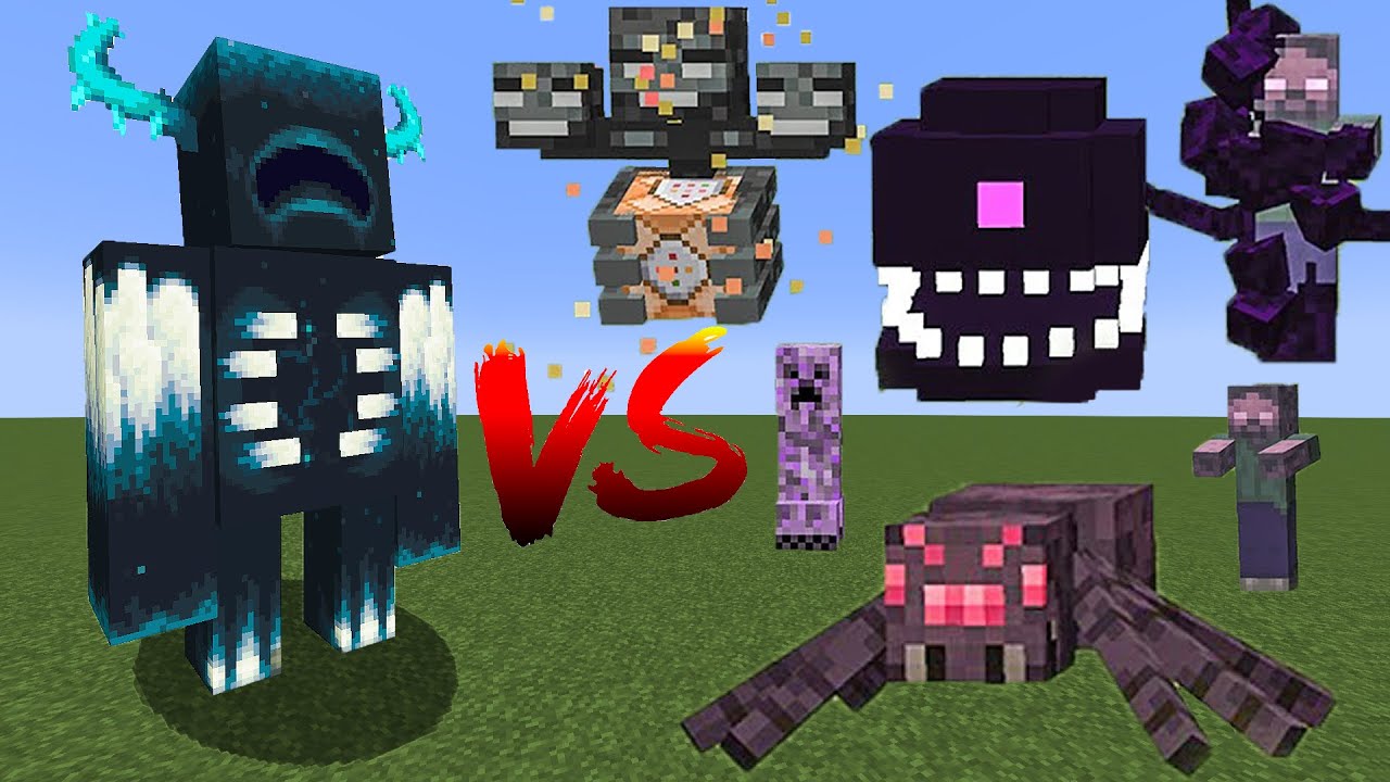 Wither vs Warden : r/Minecraft