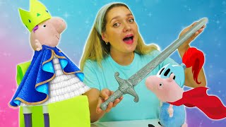 Peppa Pig Jouet Veut Devenir Une Princesse Vidéo En Français Avec Jouets Pour Enfants