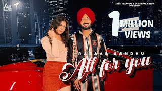 All For You (Official Video) Rabaab Sandhu | Ft. JIA D | Kv Singh | Punjabi Songs 2022