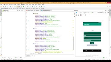 Android Login Sign Up Shared Preferences-Video3/2