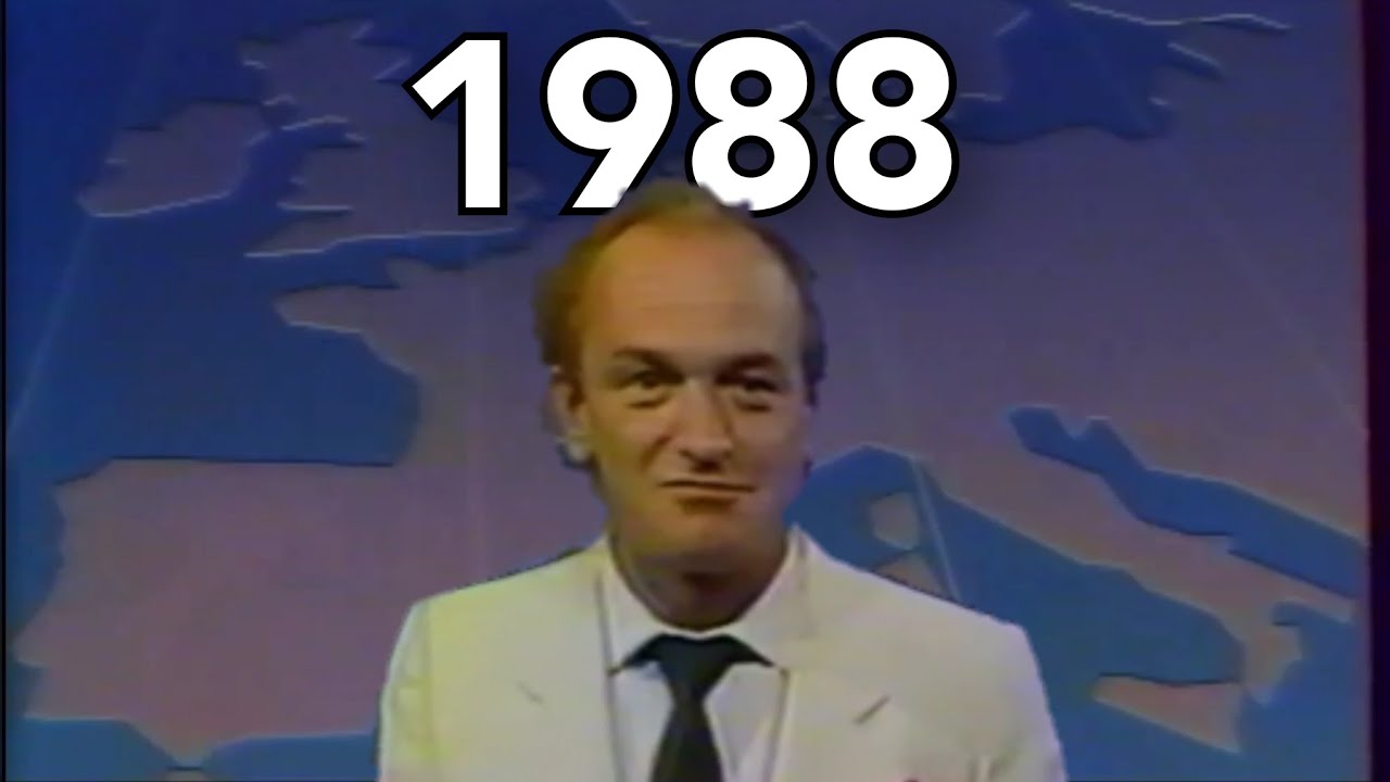 Les Bulletins Météos de l'année 1988 présentées par Alain Gillot-Pétré !