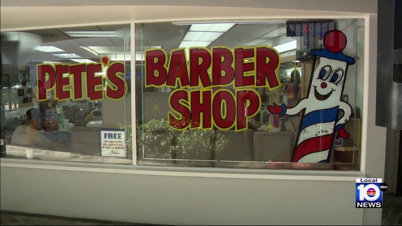 Pete's Barbershop in Pinecrest closes after over 60 years of cuts