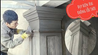 Beautiful Square Column Decoration How to Install Beautiful Front Square Columns
