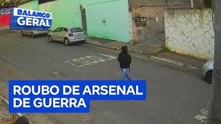 Roubo De Arsenal Em Empresa De Segurança Alerta Polícia Em São Paulo