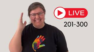 500 Most Used ASL Signs | Day 3: Signs 201–300 (Beginner Level)
