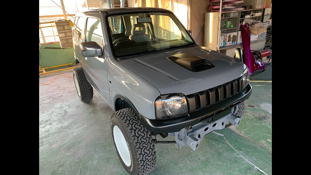 オールペン Jb43 スズキ ジムニー Jimny All Paint 全塗装 格安オールペイント カスタム Youtube