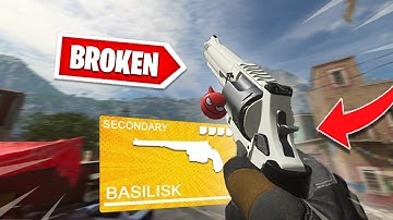 The BROKEN PISTOL MW2.. BASILISK IS NAME!