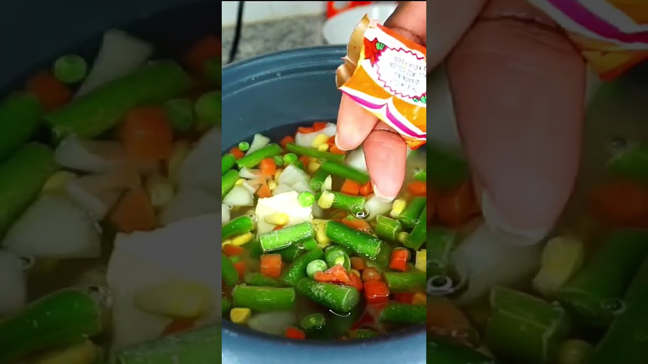 RICE COOKER MIXED VEGETABLES RICE RECIPE 