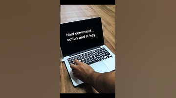 Boot MacBook Pro 💻 2015 in recovery mood use command-option-R key