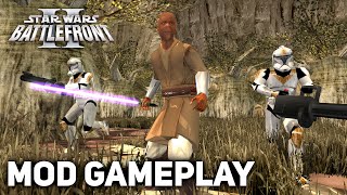 Ryloth: Incursion (Republic) - Battlefront Zero Mod - Star Wars: Battlefront II 2005
No-commentary gameplay of the map Ryloth: Incursion thats part of the Battlefront Zero 5.0 mod by MandeRek and the BF0 Team for the 2005 game Star Wars: Battlefront II.
If you like the video and my playing style, feel free to leave a thumbs up, write a comment and subscribe to my channel for more videos like this. Youll find the links to the playlist and the mod right below, as well as information on the game and the setting. Thanks for reading and enjoy the video. :)
Information on the game:
Star Wars: Battlefront II is a first-/third-person shooter set in the Star Wars universe, developed by Pandemic Studios and released by LucasArts on November 1, 2005 on numerous platforms. In this game, two belligerents (e.g. the Republic/Separatists or the Empire/Rebels) clash on a map and battle each other, with players mostly being common soldiers (e.g. battle droids, clones, or stormtroopers). For the first time in the Battlefront series, however, you could play as Jedi, Sith or other heroes and villains in addition to the usual soldier units. It also featured battles in space for the first time.
Battlefront II includes the following game modes:
• Conquest: Both sides must try to capture all of the enemys command posts to win the game. From these command posts, new troops can be sent into battle. In addition, you must pay attention to the count of your reinforcements, because once it drops to zero, you lose the game.
• Assault: This game mode is similar to the Conquest mode, except that the battle takes place in space rather than on the surface. A team wins when it reaches its point goal thats shown in the top-center by shooting enemy vessels, doing severe damage to the enemys capital ship from the outside or landing inside its hangar to destroy the vessel from the inside.
• XL: Both sides battle each other until the enemys reinforcements drop to zero. In this mode, however, the number of units appearing on the map at any one time is greatly increased, hence the name XL.
• Hunt: Instead of two normal armies made up of soldiers fighting each other, one side consists of the native species (e.g. the Gungans on Naboo or the Wampas on Hoth). The goal of this mode is to kill all enemy units until their reinforcements drop to zero.
• Capture the Flag (CTF): Either one or two flags are placed on the map and teams must collect them and bring them back to their base. Whoever has captured the most flags after a certain amount of time or has captured a specified number of flags first wins.
Further information: https://battlefront.fandom.com/wiki/Star_Wars:_Battlefront_II
Information on the setting:
Ryloth on Wookieepedia: https://starwars.fandom.com/wiki/Ryloth
Mods and links:
Star Wars: Battlefront 2 All Modes playlist: https://www.youtube.com/playlist?list=PLSkRtPrJbf7JS8krmmgJpi8twmsSrUfvH
Mods/Maps featured in this video:
• Battlefront Zero: https://www.gamefront.com/games/star-wars-battlefront-2/file/battlefront-zero-2
• Star Wars Battlefront II Remastered (swbf2 remaster 1.5 r2): https://www.moddb.com/mods/star-wars-battlefront-ii-full-hd-interface/downloads/swbf2-remaster-1-5
Technical information:
Recorded with OBS in 1080p and 60 frames per second as .mkv file with AMD HW H.265 (HEVC) encoder and quality setting CQP 15. Edited and rendered with DaVinci Resolve 18.5 in .mp4 format, 1080p 60fps and automatic best quality using the H.265 codec. #battlefront2 #mods #nocommentary Ryloth: Incursion (Republic) - Battlefront Zero Mod - Star Wars: Battlefront II 2005