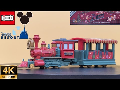 ディズニークリスマス2023 リゾートクルーザー　ウェスタンリバー鉄道　トミカ Tomica Disney Christmas 2024 Western River Railroad