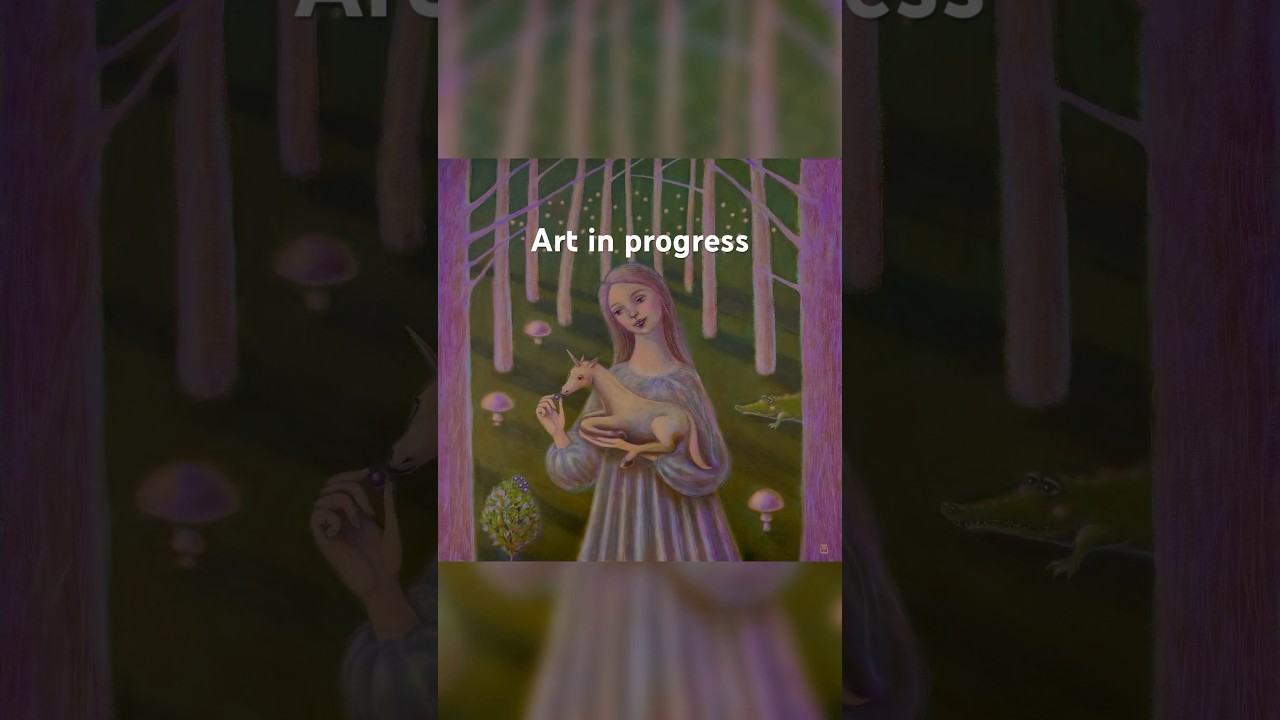 Как написать картину Art in progress 