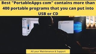 يحتوي أفضل PortableApps com على أكثر من 1000 برنامج محمول يمكنك وضعه على USB أو CD