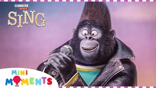 All of Johnny's Songs in Sing and Sing 2! 🎤 | Movie Moments | Mini Moments