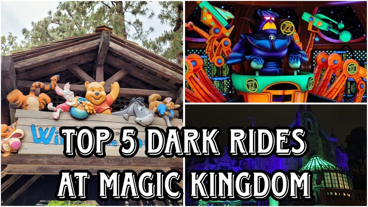 My Top 5 Dark Rides at Magic Kingdom!! 