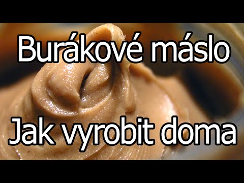 Video: Jak Si Vyrobit Vlastní Domácí Arašídové Máslo