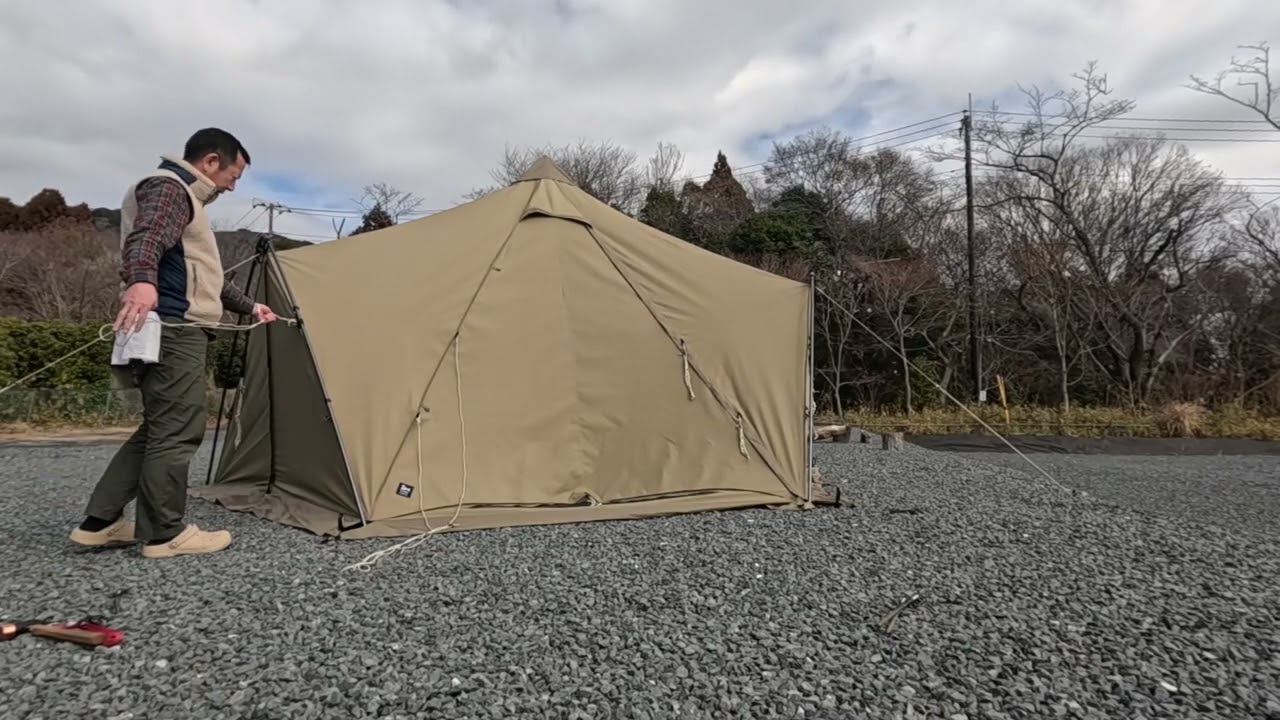 ゼクーMtc撤収動画@サンガーデンキャンプフィールド