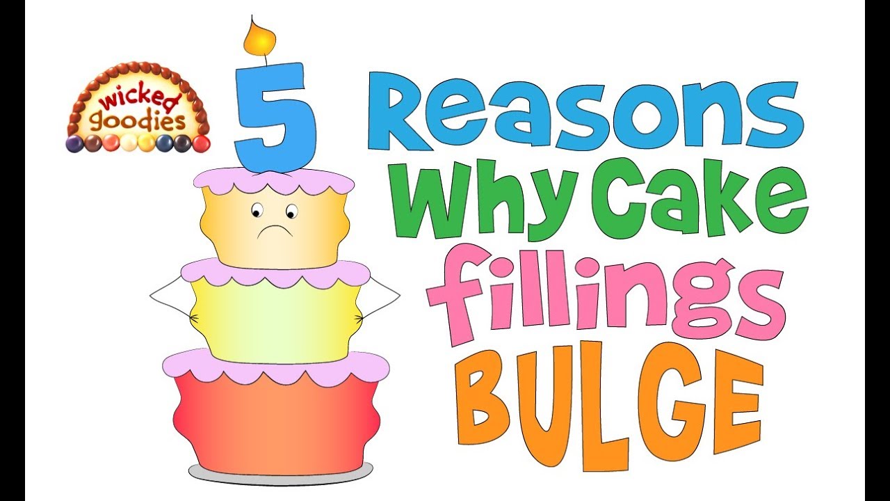 Bulging Cake Fillings, Top 5 Reasons Plus Solutions YouTube