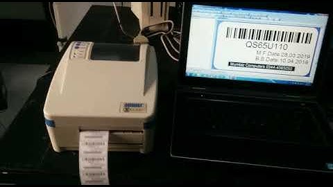 Barcode Label Sticker Direct Thermal Datamax E-CLASS DMX-E-4304 E4304