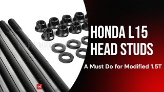Tf-Works Head Stud Kit For The Honda 1.5T L15 Engine Install