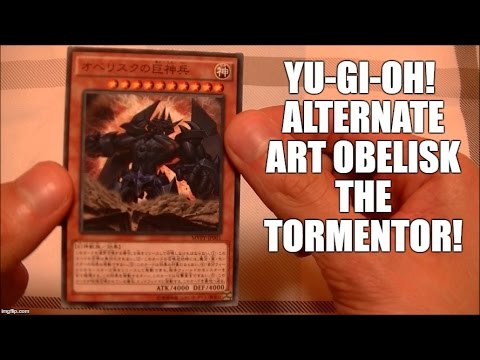 Yu-Gi-Oh! Alternate Art Obelisk the Tormentor Opening! MVPY-JP001 The ...