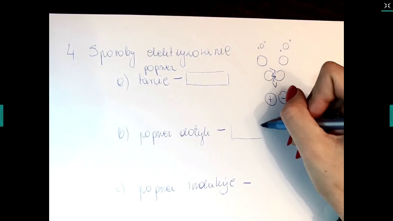 Sprawdzian Powtorzenie Wiadomosci Swiat Fizyki 3 powtorzenie wiadomosci elektrostatyka - YouTube