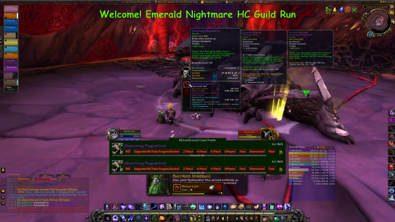 Emerald Nightmare HC - MoDCoreV1 Live Stream