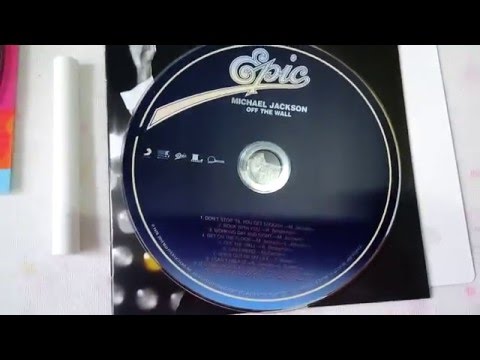Michael Jackson Off The Wall Unboxing CD/DVD 2016