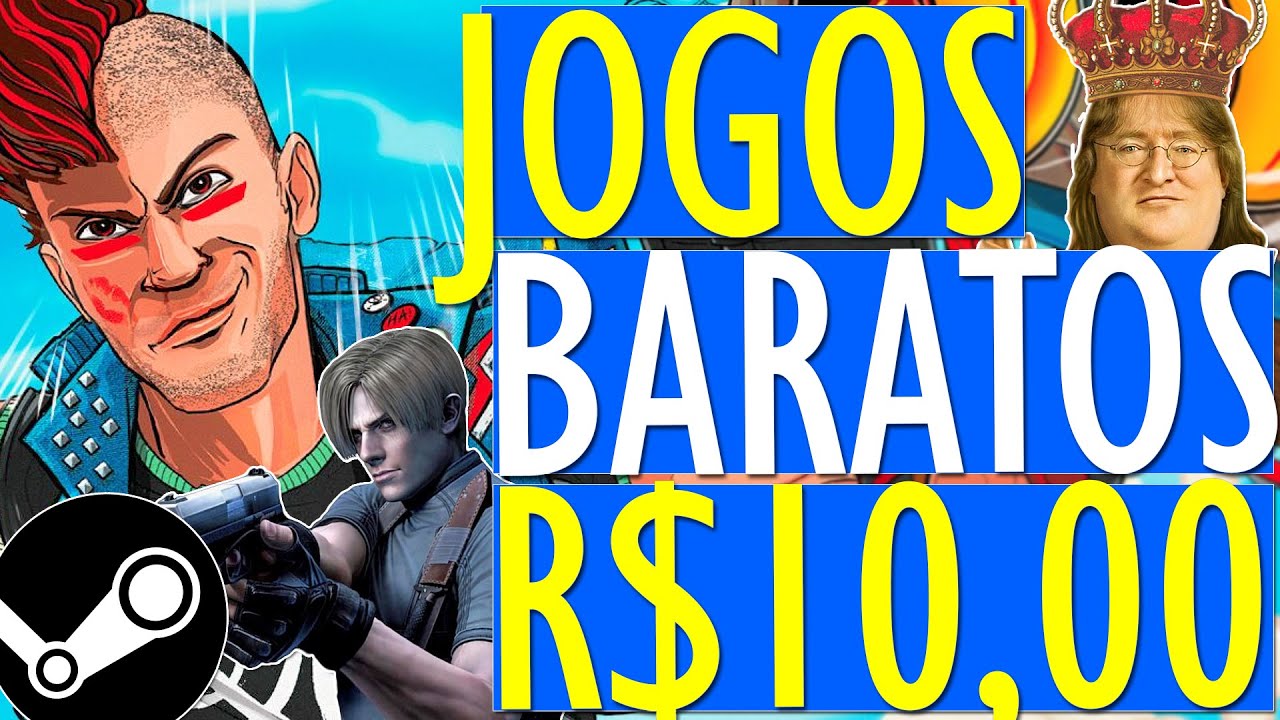 STEAM SPRING SALE 2023 - 96 EXCELENTES JOGOS BARATOS por MENOS de 5 REAIS  AGORA no PC!! 