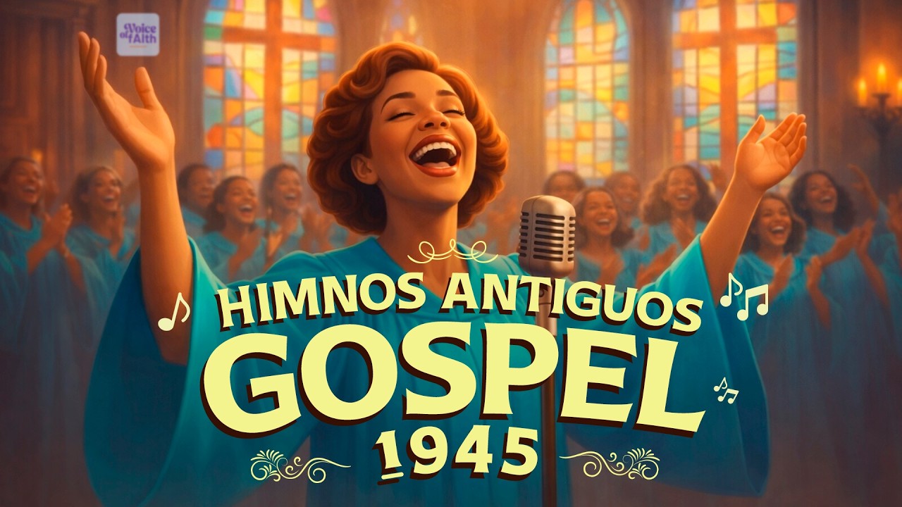 Himnos Antiguos – Gospel 1945 | 30 minutos de Fe y Adoración ✝️🎶 Old Gospel Hymns Vol 7