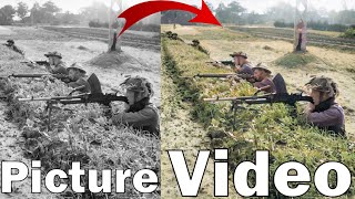 World War II Photo Album Brought to life with Ai