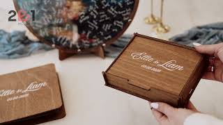 Wedding Guest Book Alternative Personalized Guestbook Wood Family Tree